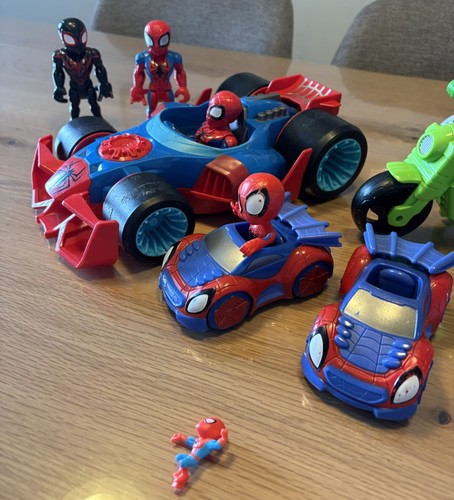 Spider man racing car - spider-man, hasbro
